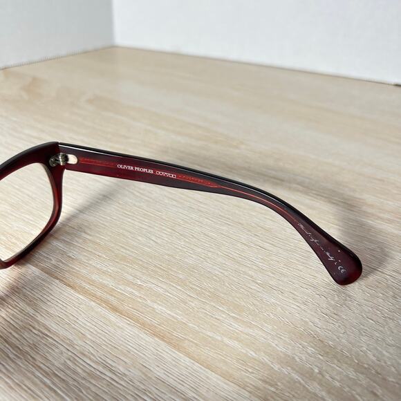 Oliver Peoples OV5174 1131 Wacks Eyeglasses Burgundy Frames Only 49-19-140 main image 2